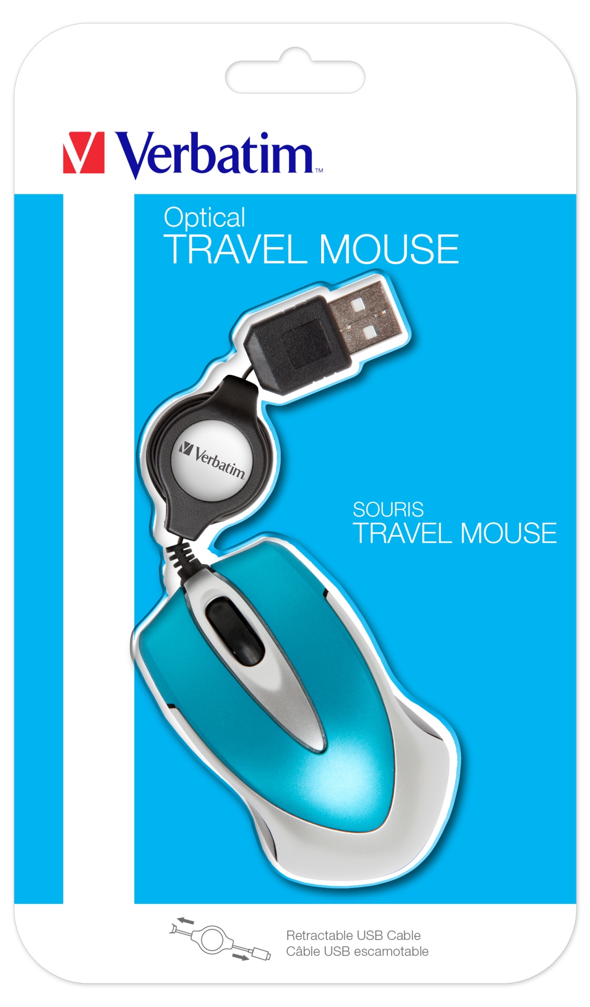 Go Mini ratón Oficina Ambidextro USB tipo A Óptico 1000 DPI