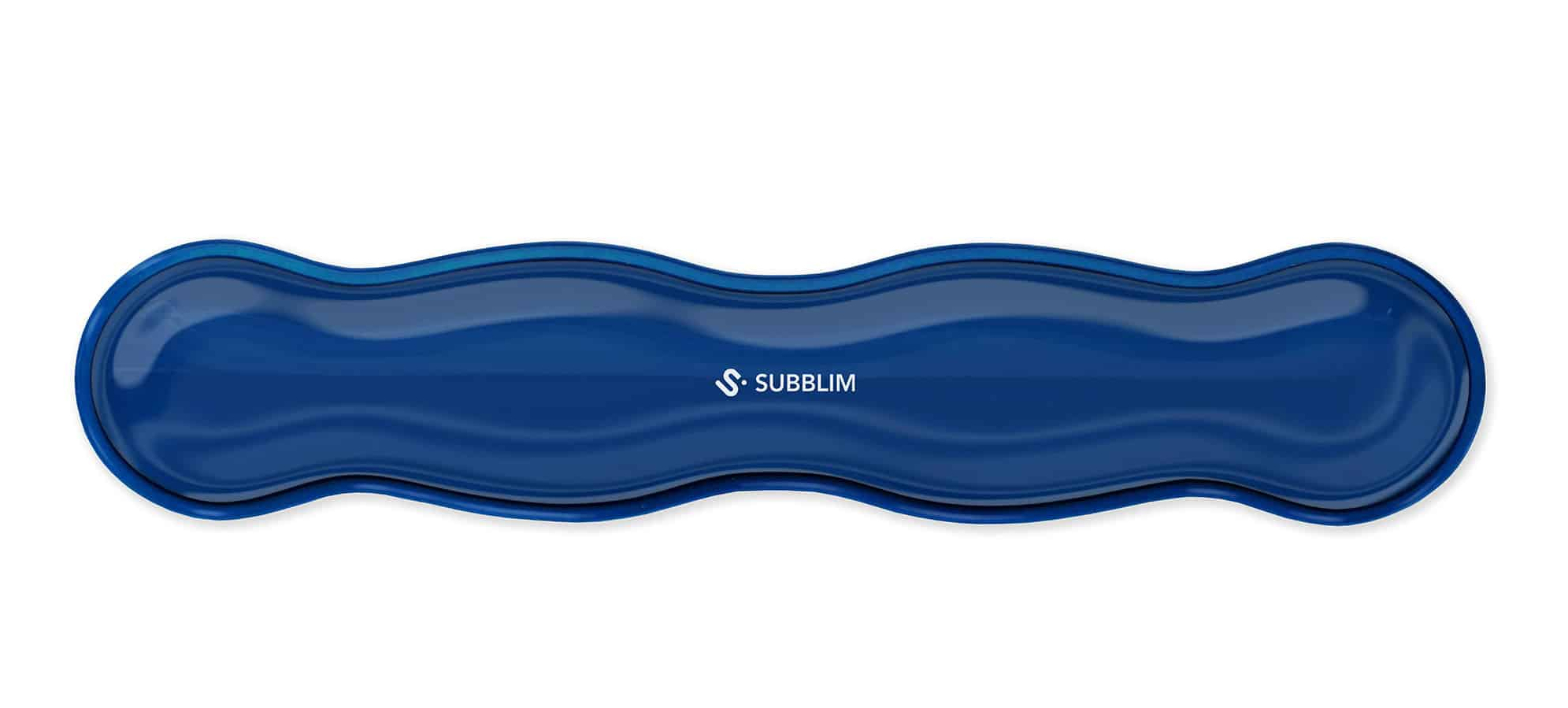 Ergo Crystal Flex descansa muñecas Gel Azul oscuro