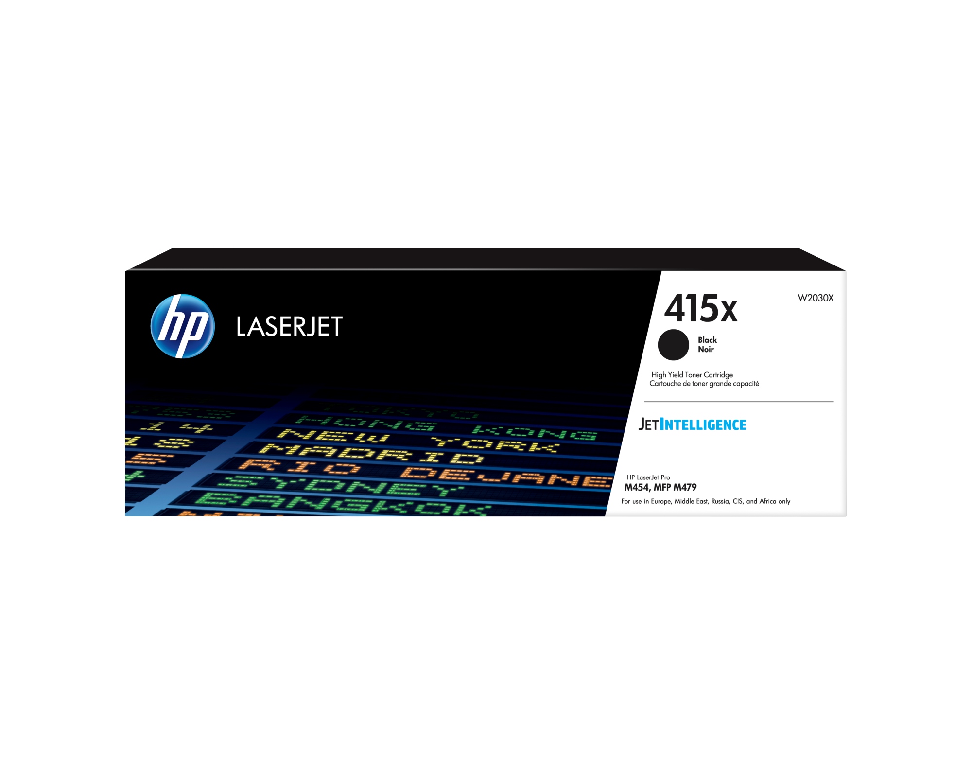 Cartucho de tóner Original LaserJet 415X negro de alta capacidad