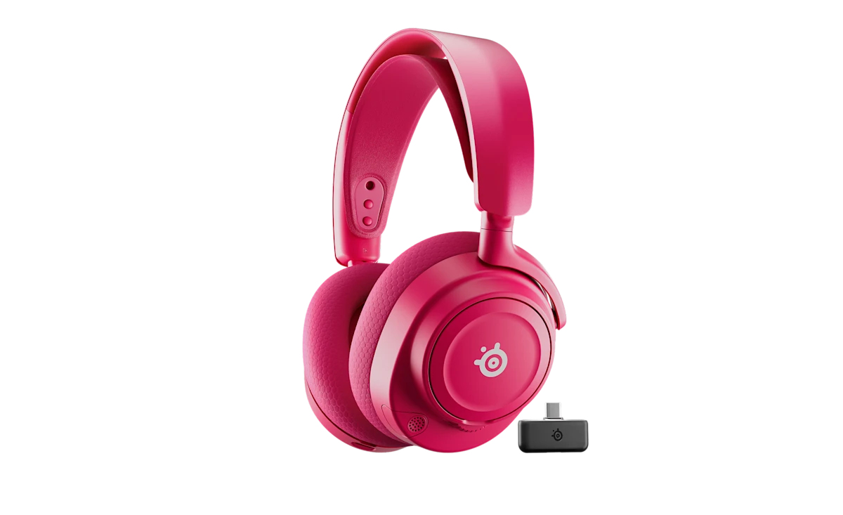 Arctis Nova 7P Wireless Gen 2 Auriculares Inalámbrico y alámbrico Diadema Juego USB Tipo C Bluetooth Magenta