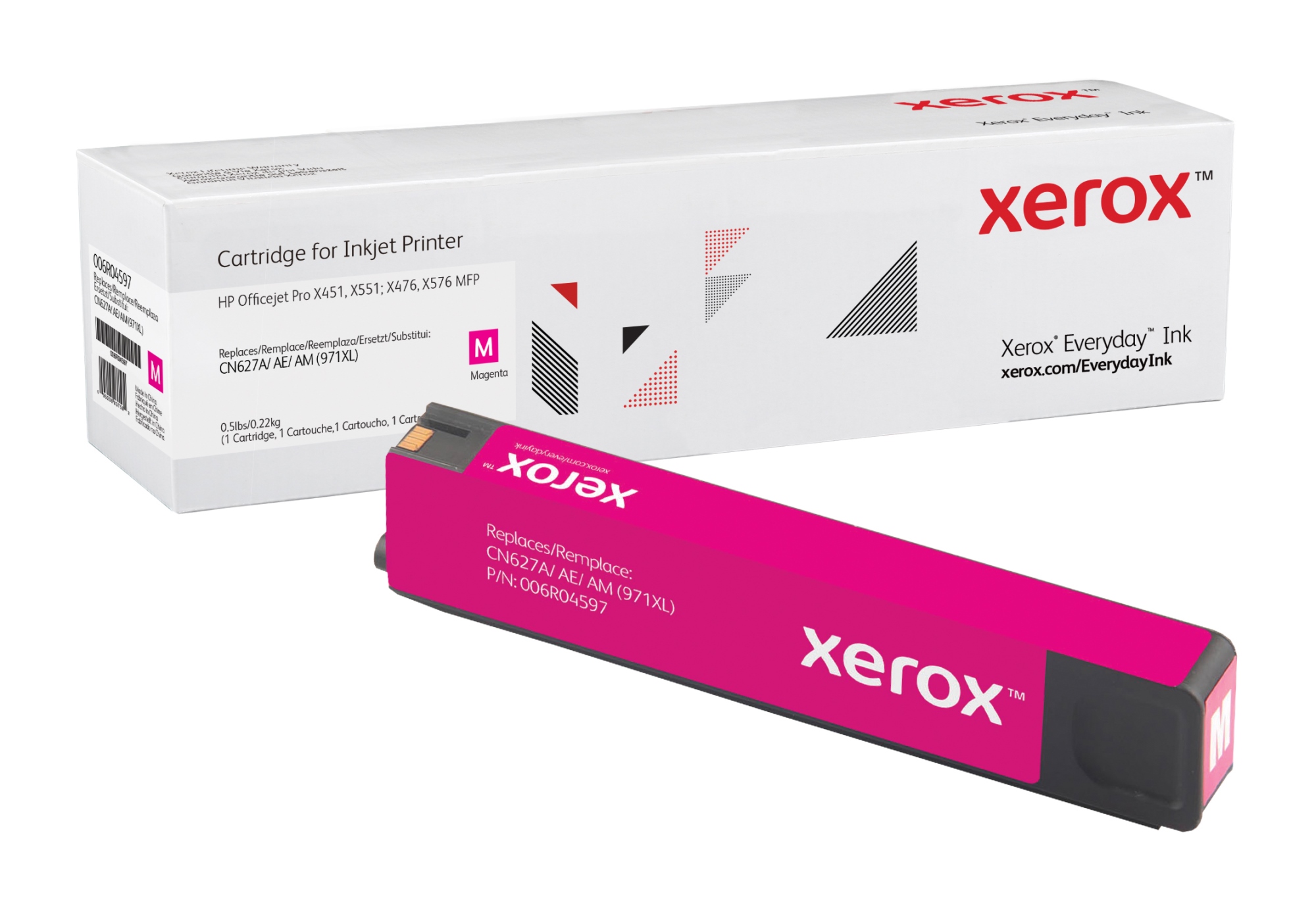Everyday Toner Everyday Magenta di Xerox compatibile con HP 971XL (CN627AE, CN627A, CN627AM), Capacidad alta