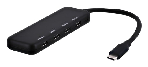 TCHUB4USBC hub de interfaz USB Tipo C 5000 Mbit/s