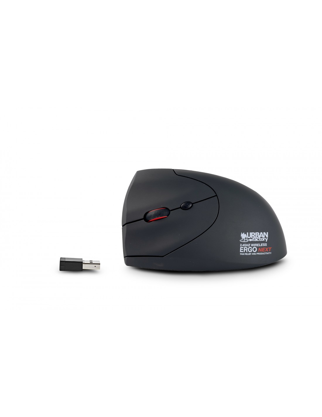 Ergo Next ratón Izquierda RF Wireless + USB Type-A Óptico 1600 DPI