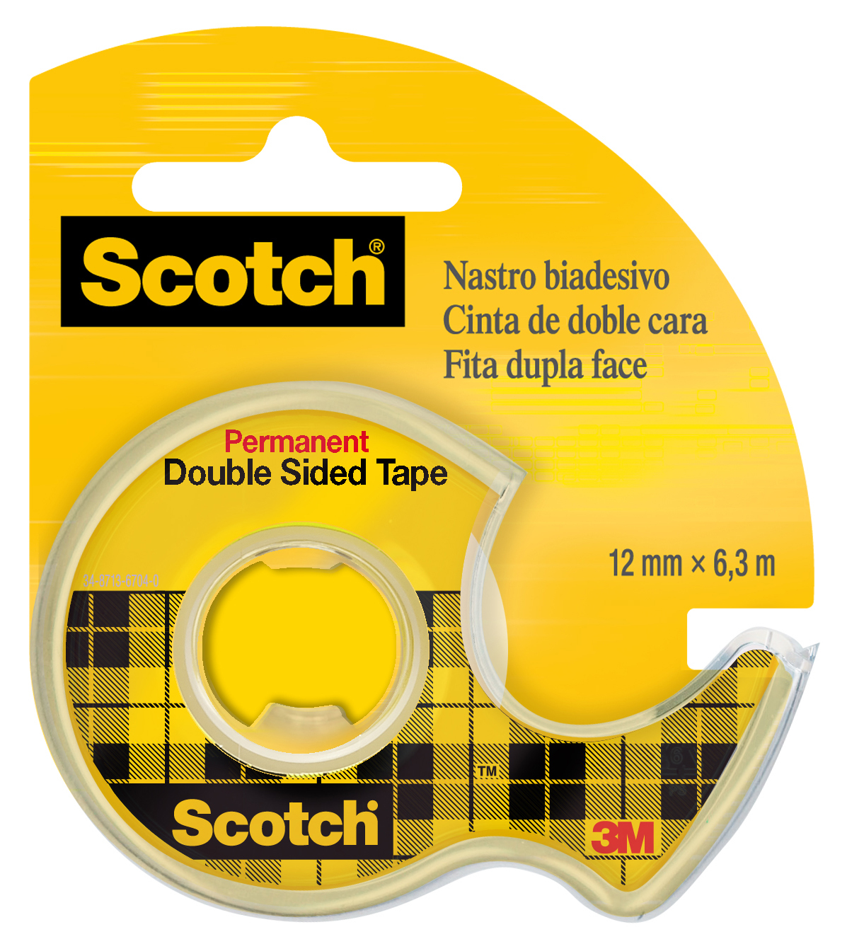 7100150066 cinta adhesiva 6,3 m Transparente 1 pieza(s)