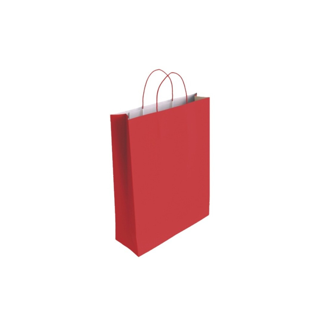 329825 bolsa de papel Rojo