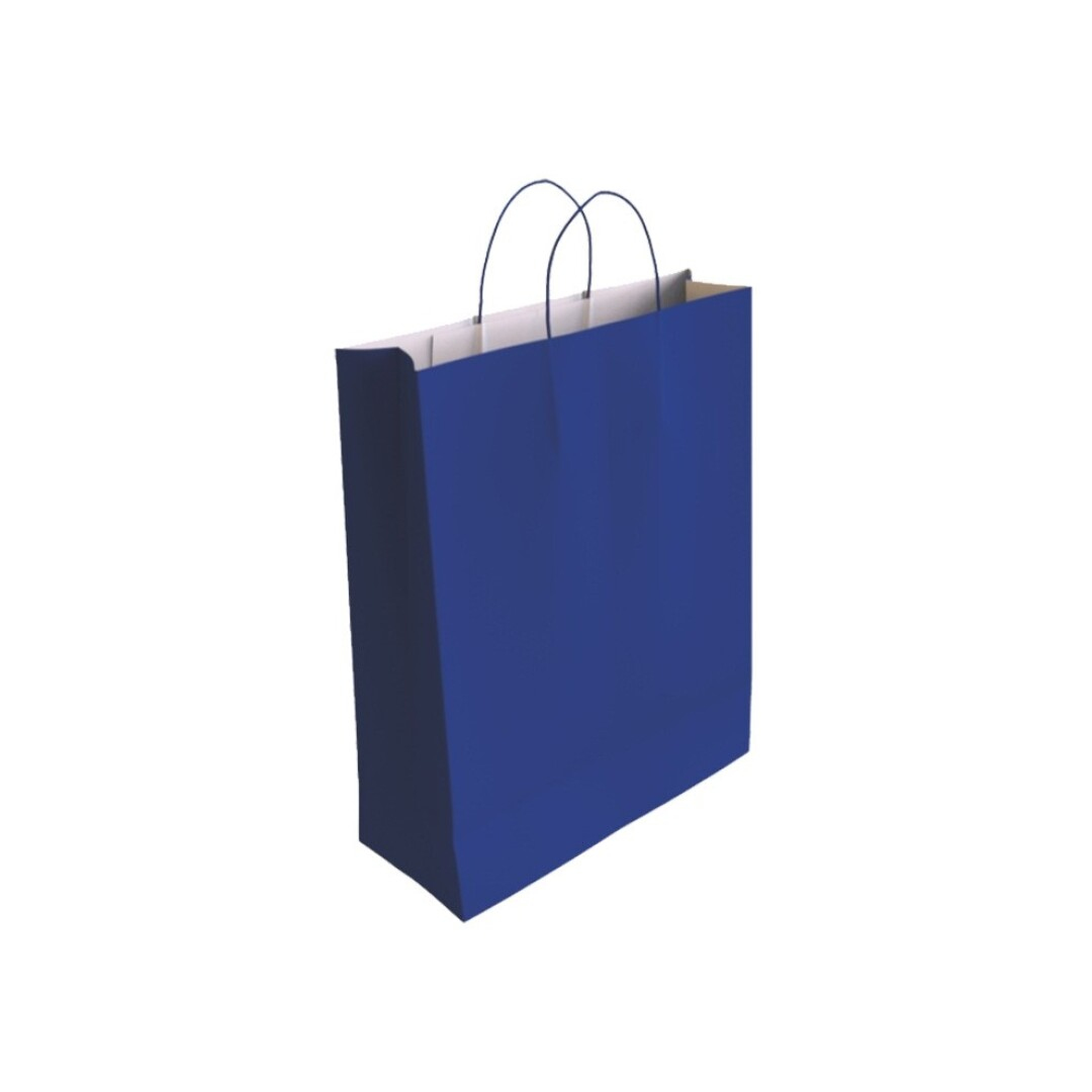 329831 bolsa de papel Azul