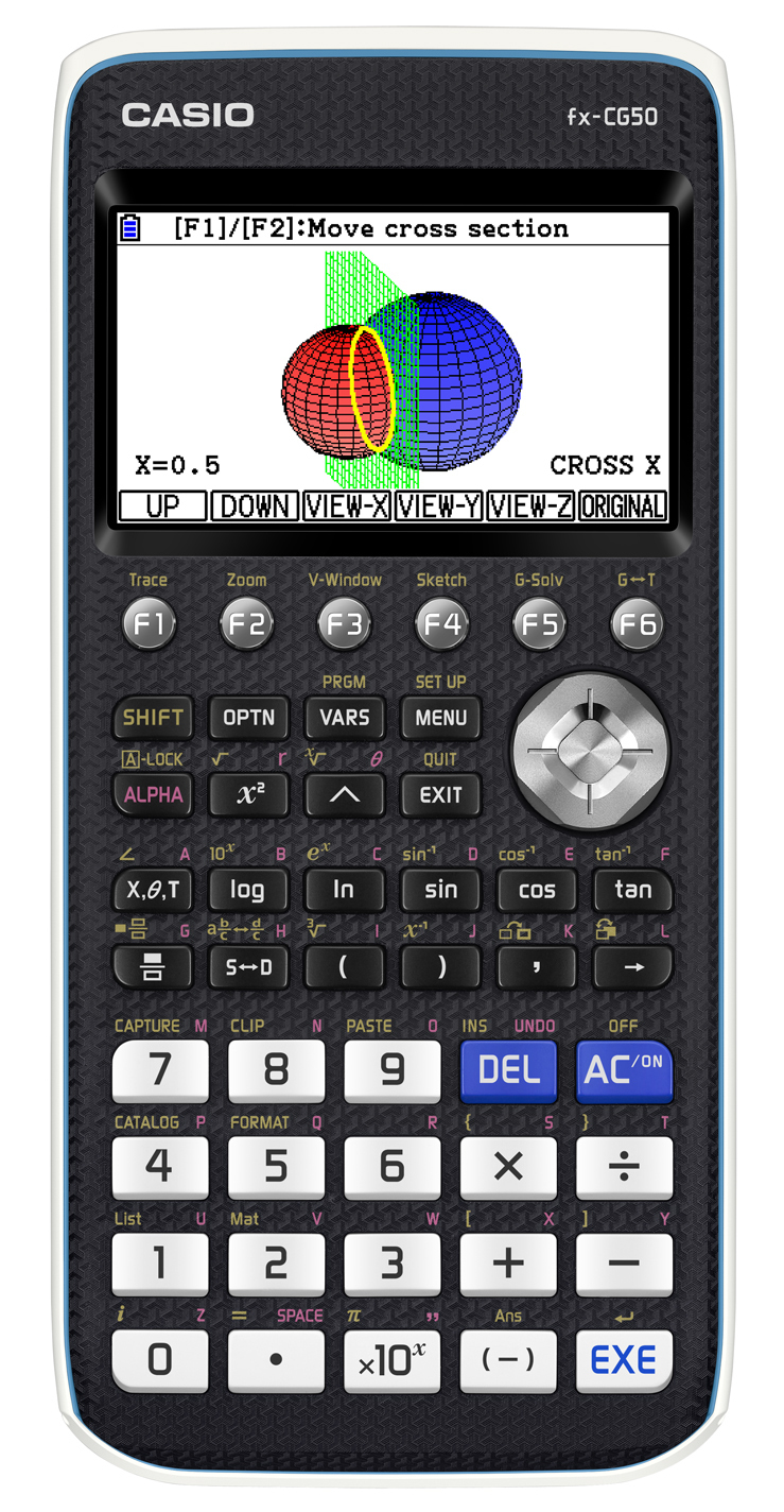 FX-CG50 calculadora Bolsillo Calculadora gráfica Negro