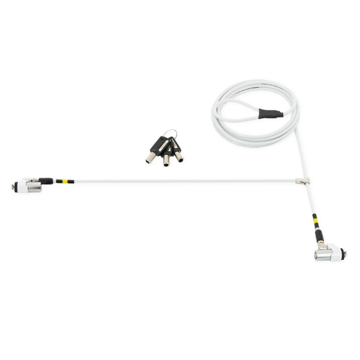 001327 cable antirrobo Blanco 1,8 m
