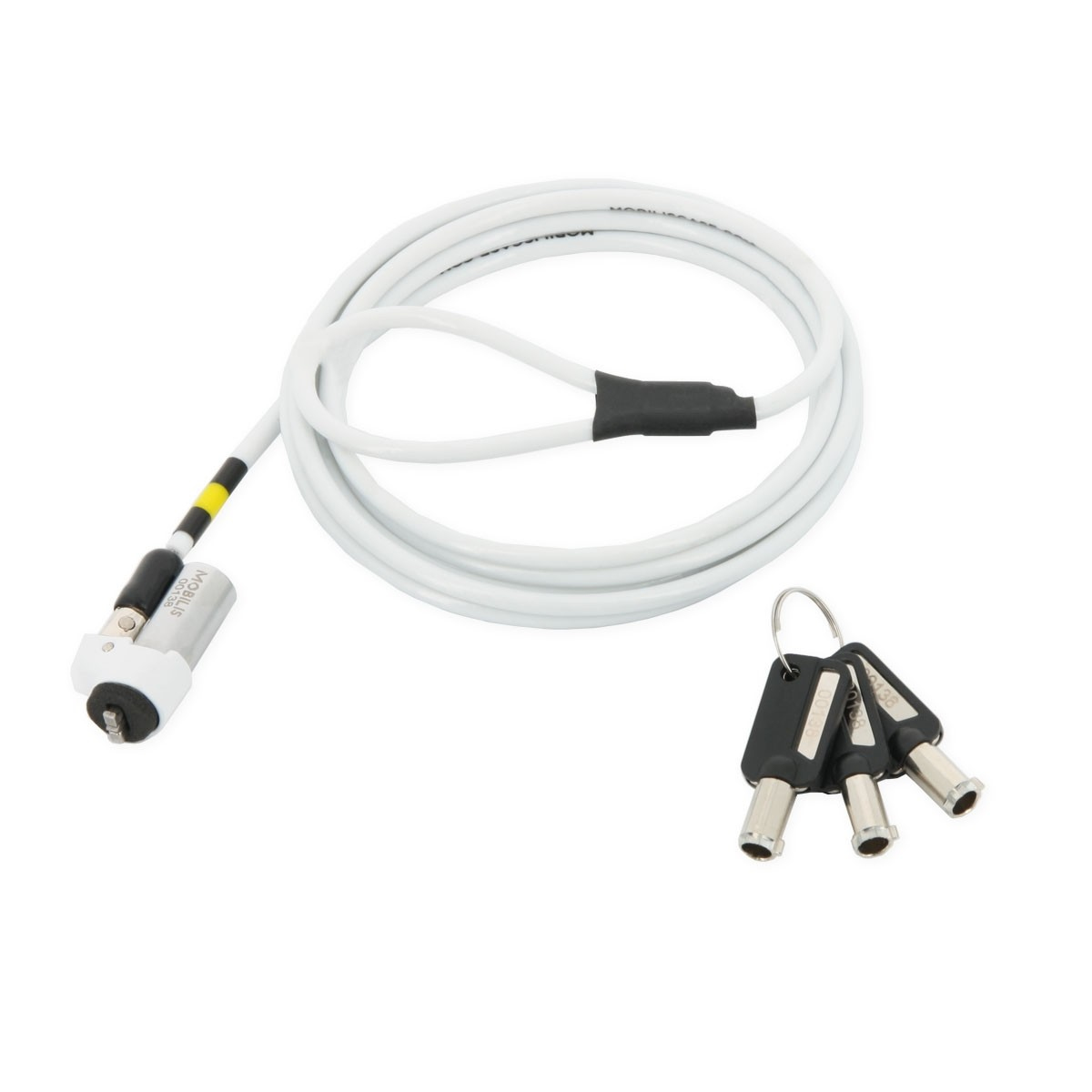001328 cable antirrobo Blanco 1,8 m