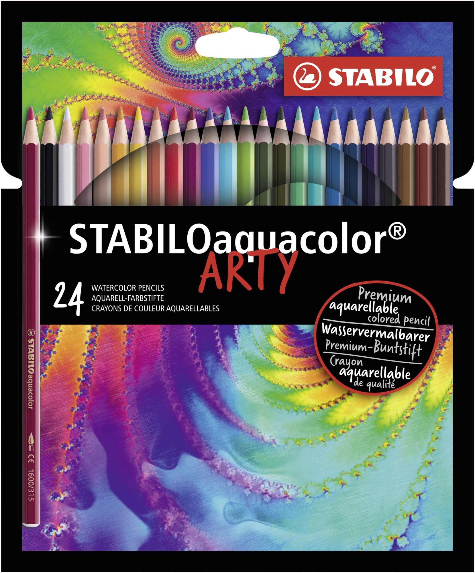 aquacolor ARTY Multicolor 24 pieza(s)