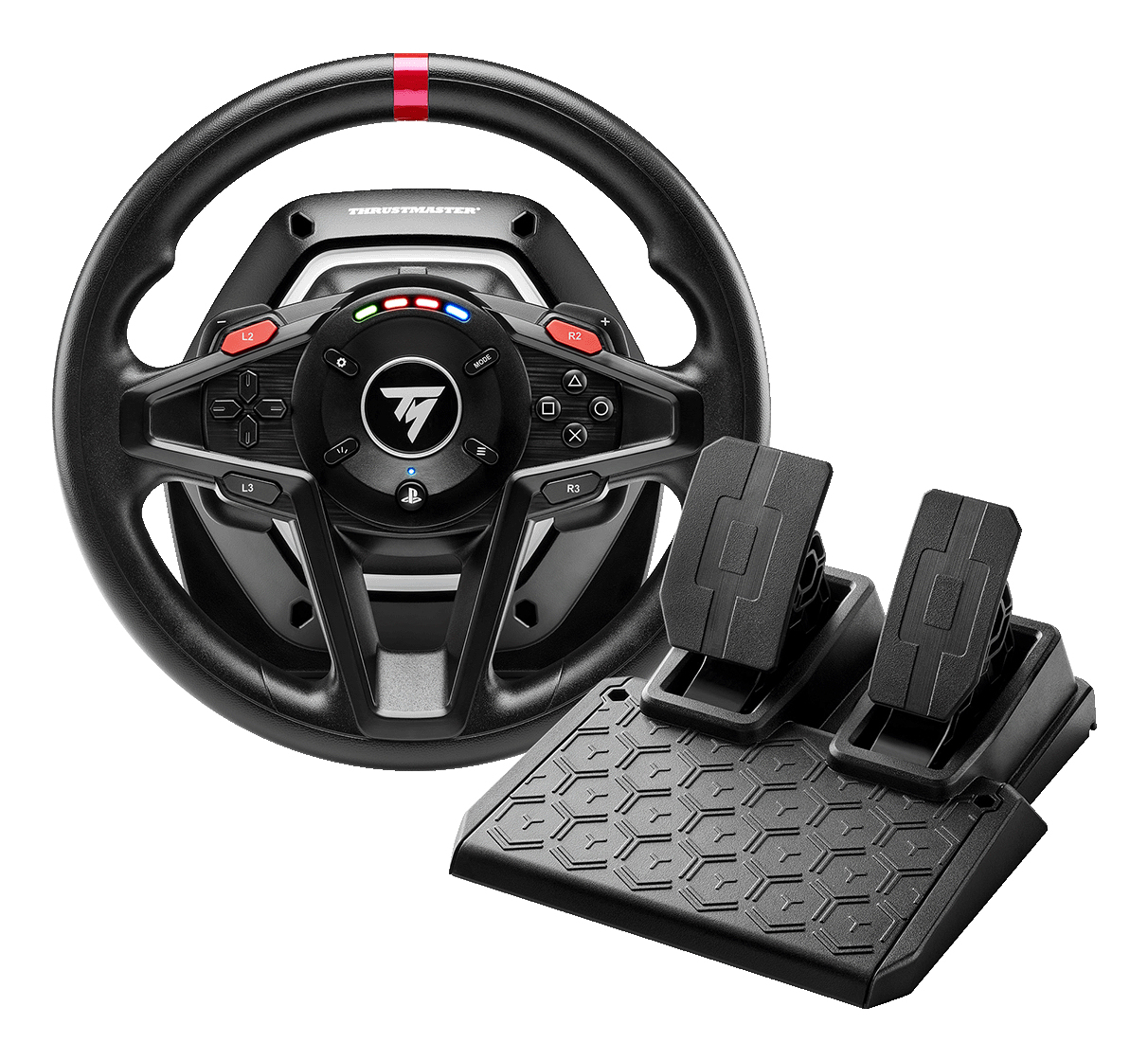 T128 SimTask Farming Pack Negro USB Volante + pedales + palanca de cambios Analógico/Digital PC, PlayStation 4, PlayStation 5