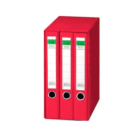 Módulos Rado Top carpeta de cartón A4 Rojo