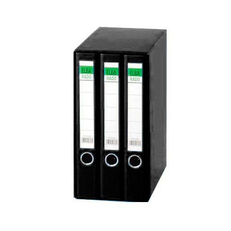 Módulos Rado Top carpeta de cartón A4 Negro