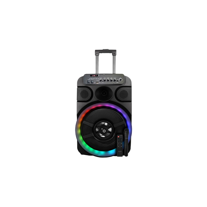 MUSCLES12BK altavoz portátil o de fiesta Altavoz monofónico portátil Negro 40 W