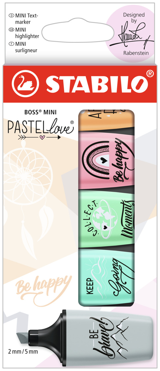 BOSS MINI marcador 5 pieza(s) Punta de cincel