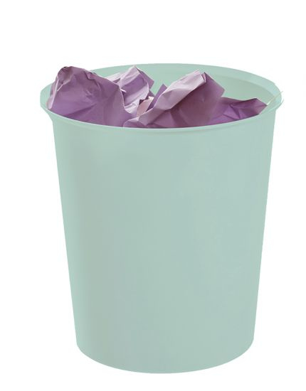 2001 VE PS papelera 18 L Alrededor Verde