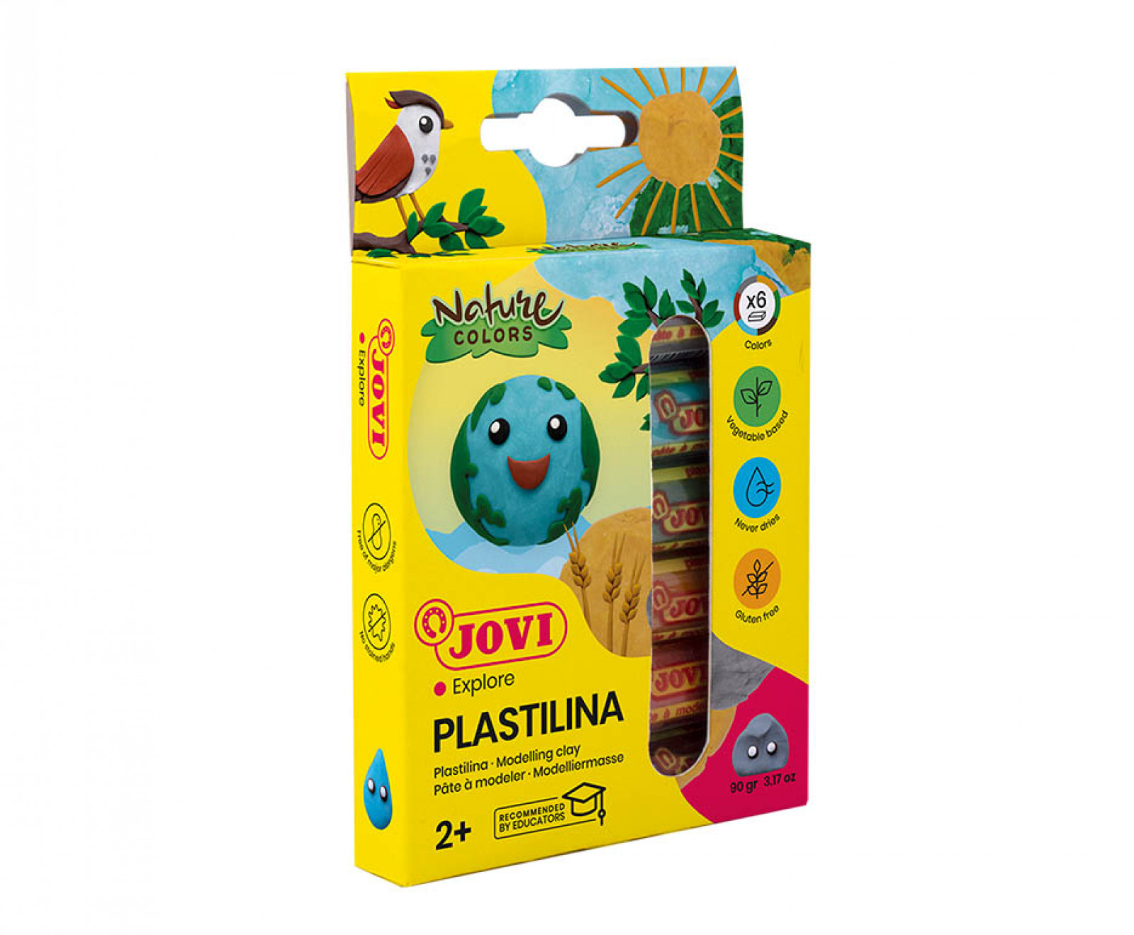 90/6N compuesto para cerámica y modelaje Pasta de modelar Multicolor 1 pieza(s)