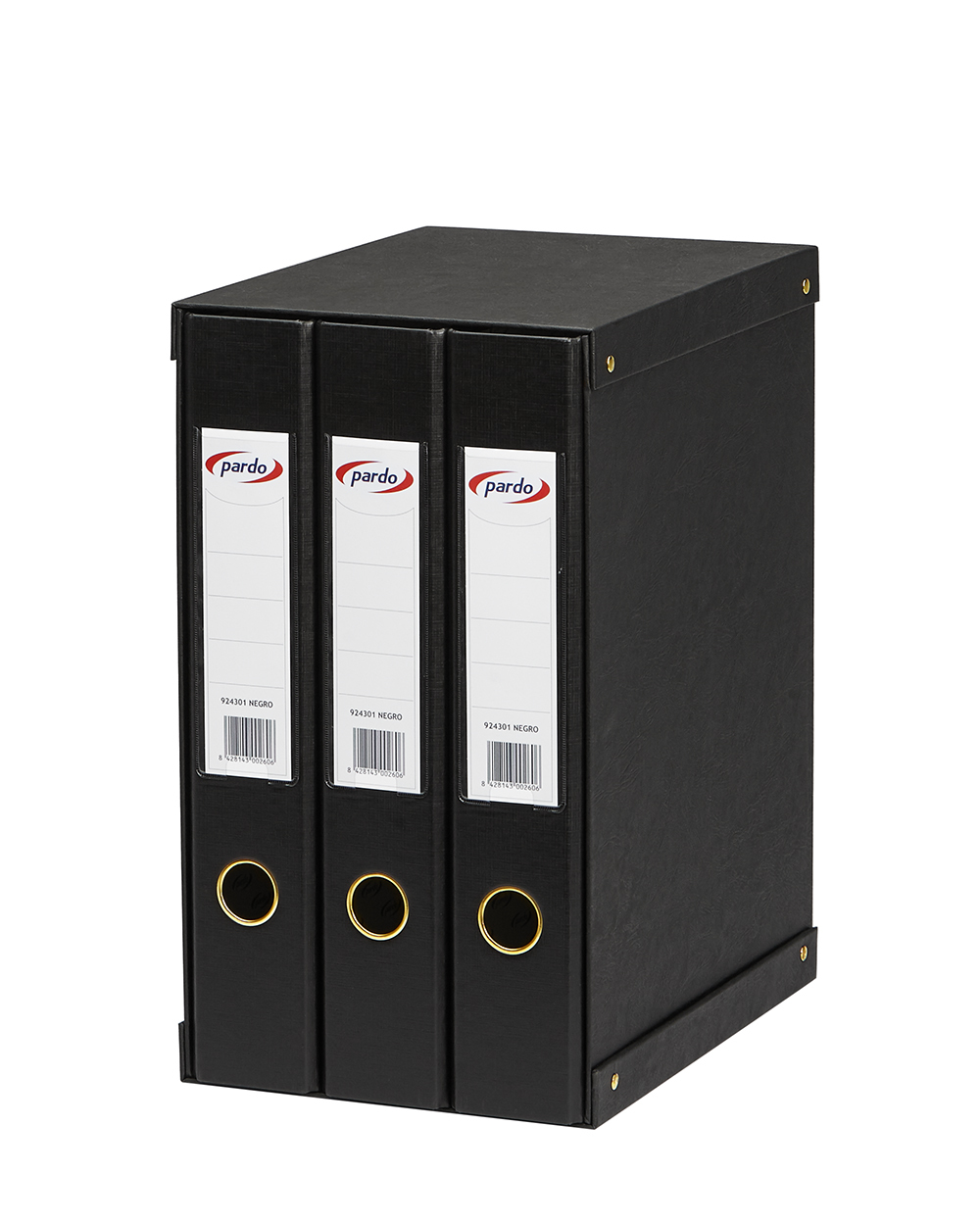 924301 archivador organizador Negro