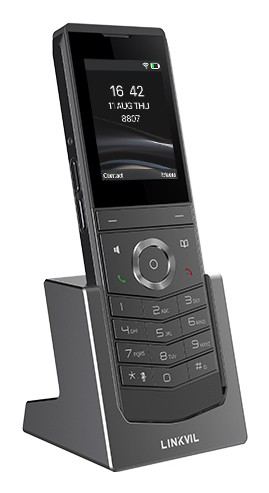 W611W teléfono IP Negro 4 líneas Wifi