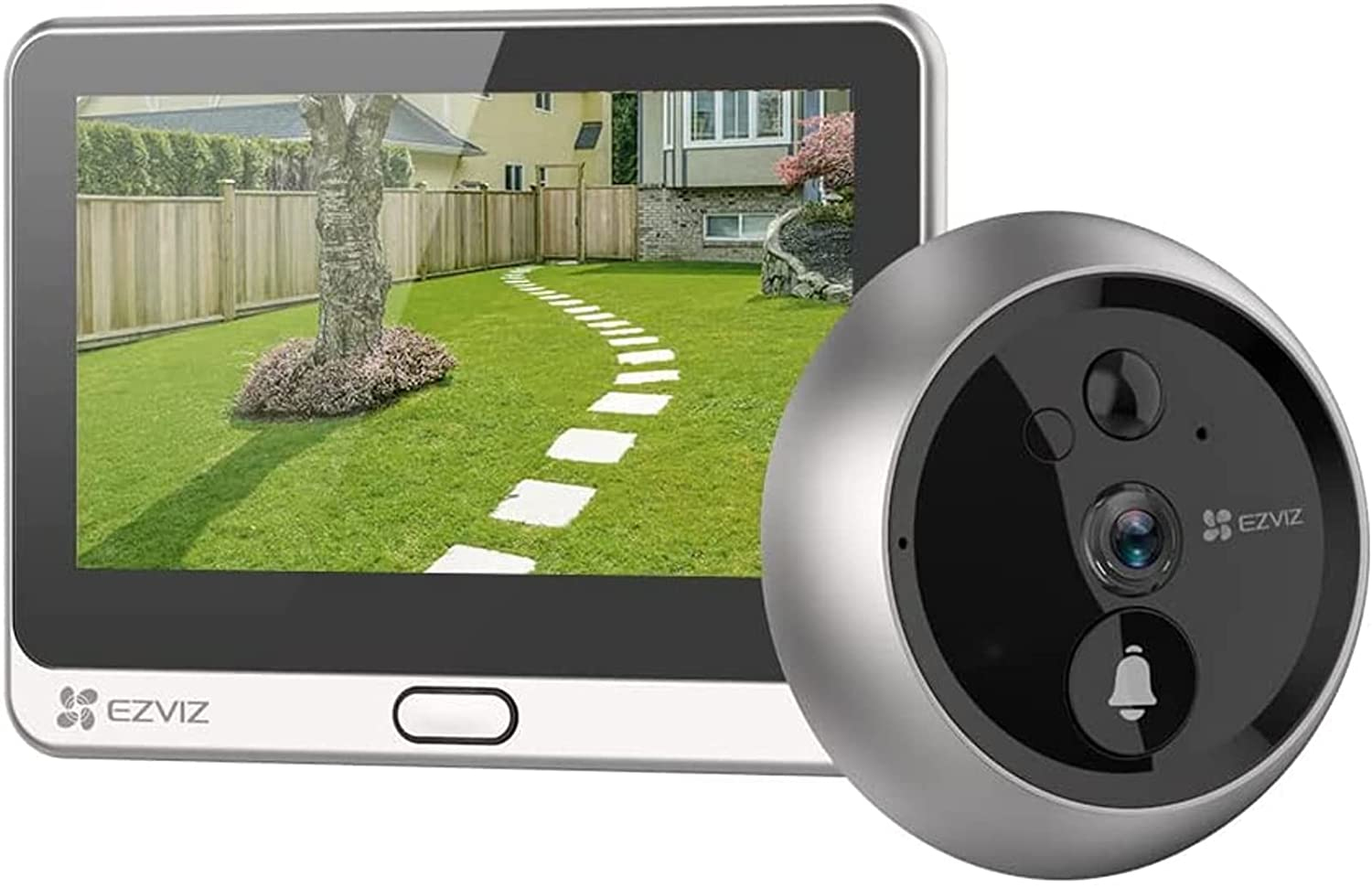 DP2C sistema de intercomunicación de video 2 MP 10,9 cm (4.3") Plata
