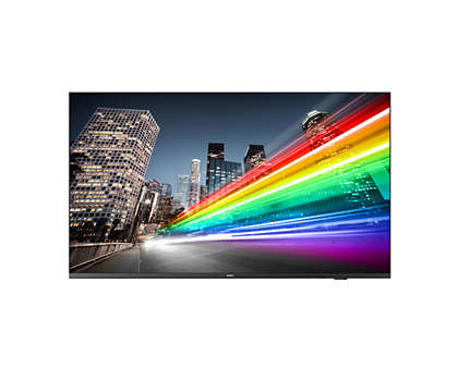 55BFL2214/12 pantalla de señalización 139,7 cm (55") LED Wifi 350 cd / m² 4K Ultra HD Negro Android TV