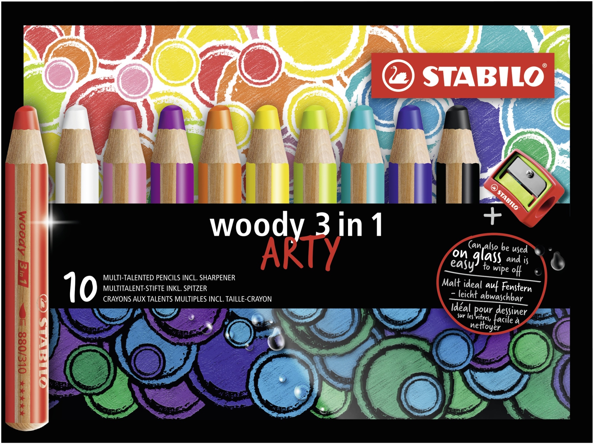 woody 3 in 1 Multicolor 10 pieza(s)