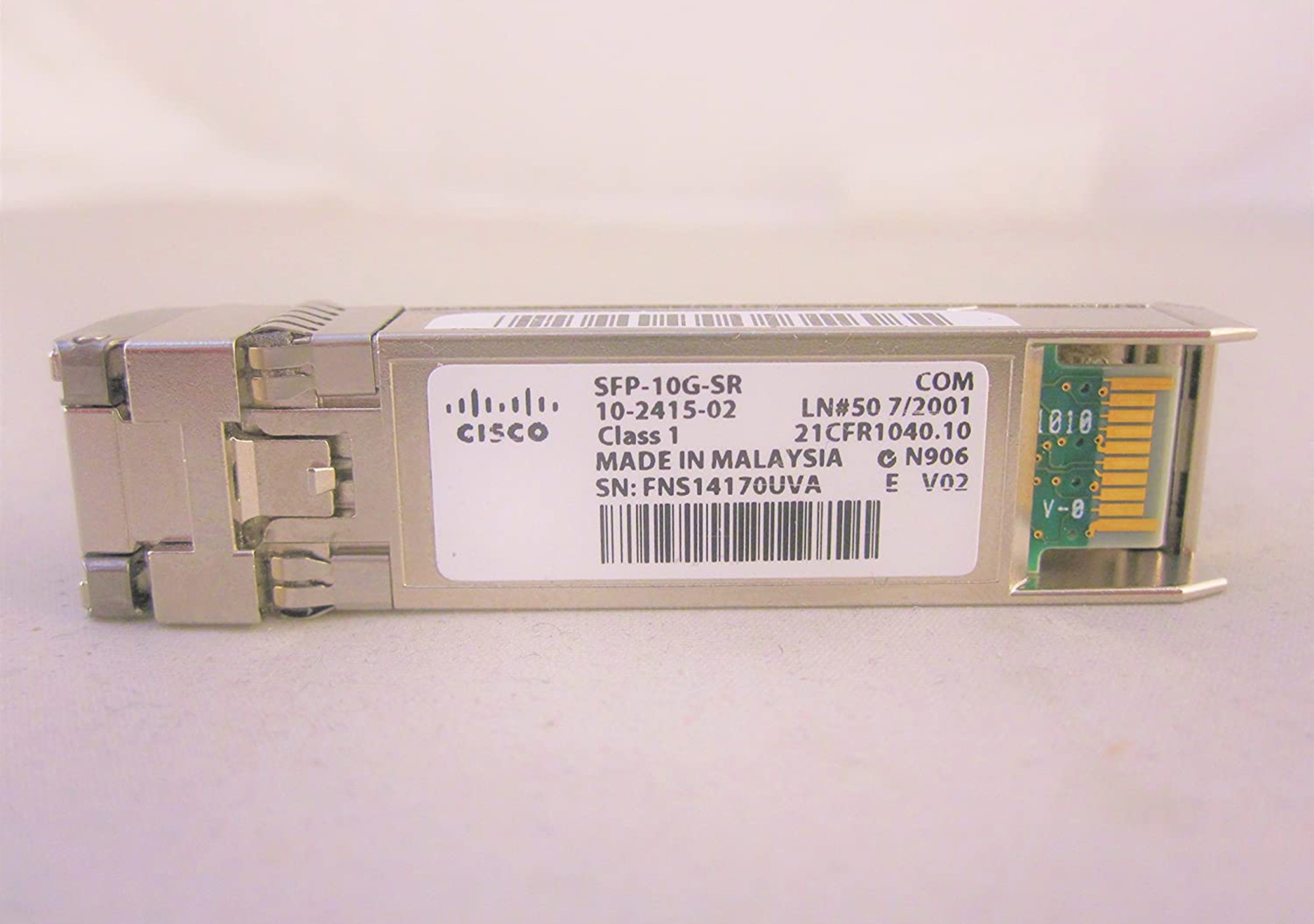 SFP-10G-SR= convertidor de medio 850 nm