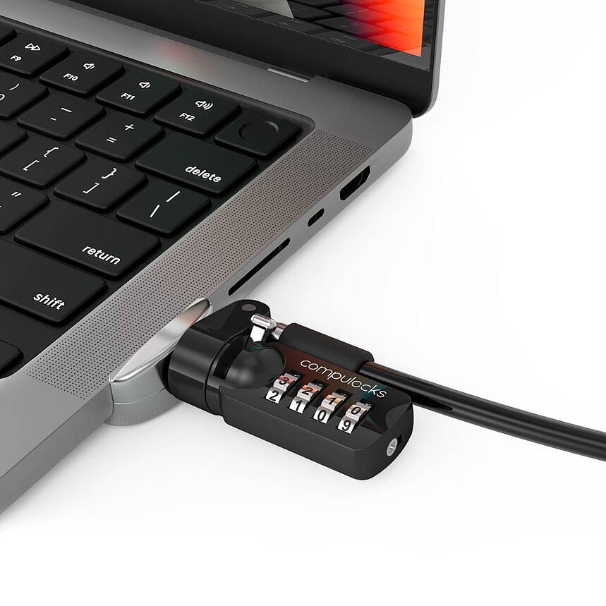 MBPR14LDG01CL cable antirrobo Plata