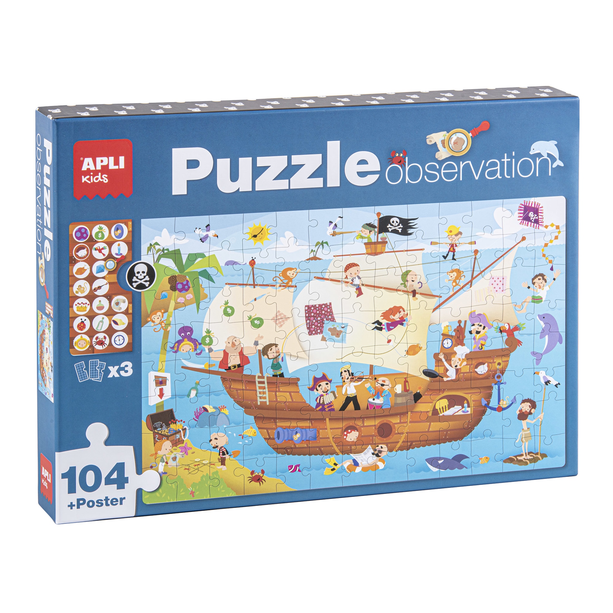 17917 puzzle 104 pieza(s)