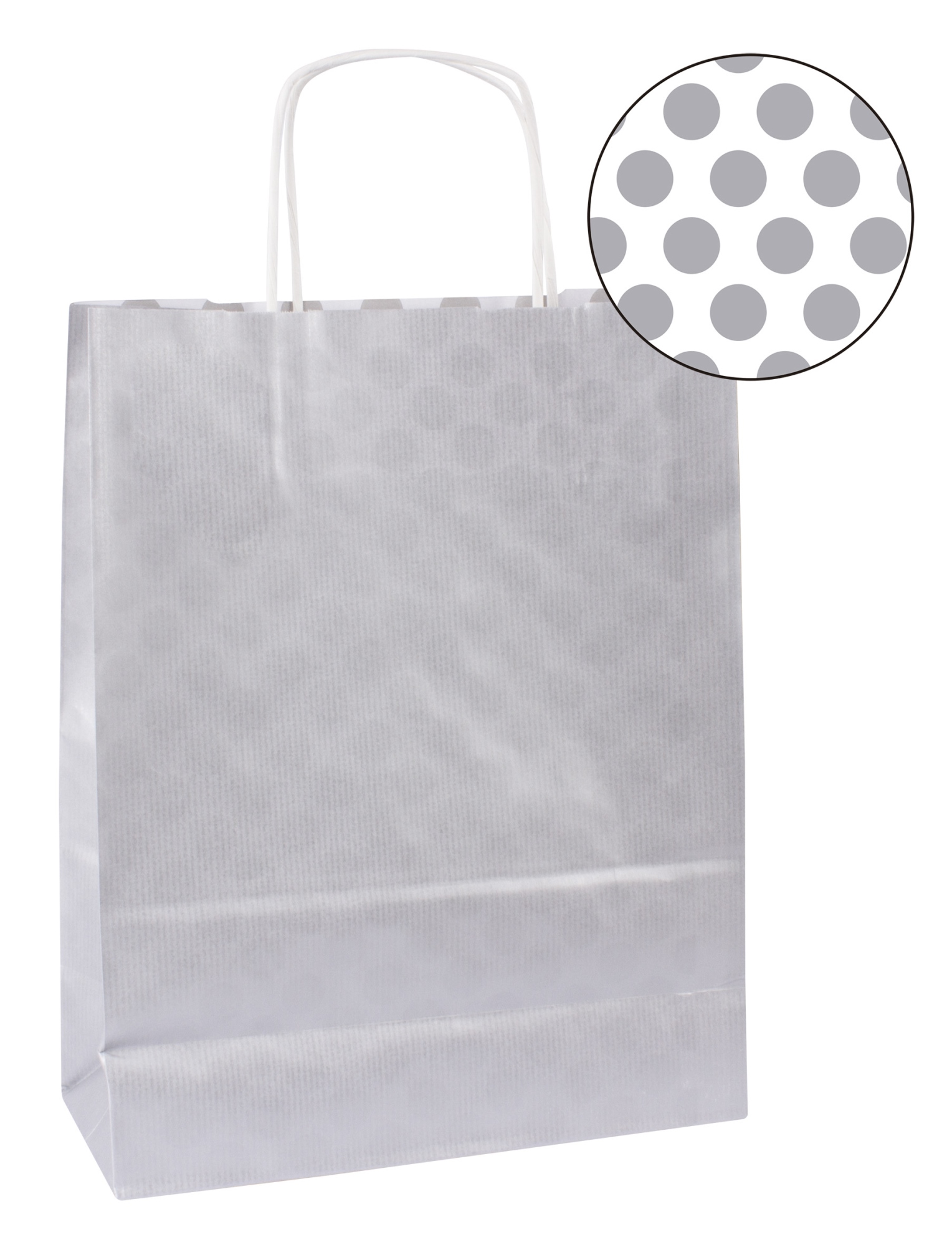 101850 bolsa de papel Plata