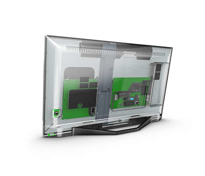 24HFL3014P/12 Televisor 61 cm (24") HD Negro, Transparente 250 cd / m²