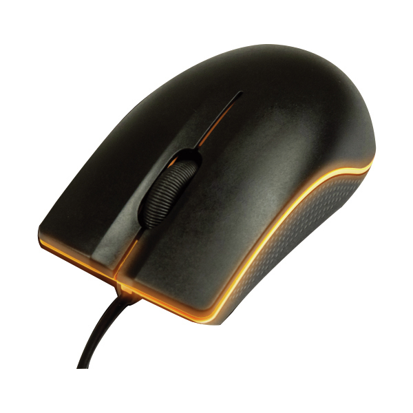LL-2081 ratón Oficina Ambidextro USB tipo A Óptico