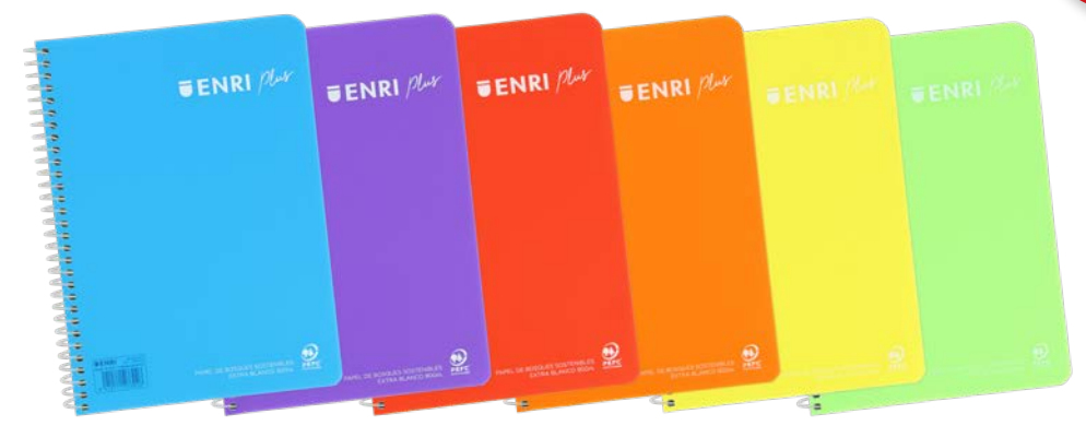 400133613 cuaderno y block A5 80 hojas Colores surtidos 400133613 Pack de 5 Unid - Color no elegible