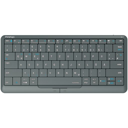 Click&Touch 2 teclado Hogar USB + Bluetooth QWERTY Español Gris