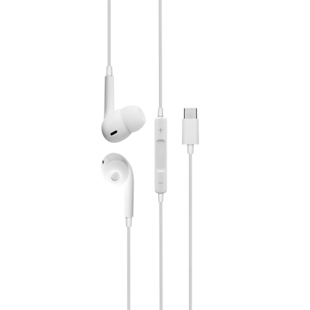 34151010 auricular y casco Auriculares Alámbrico Dentro de oído Música Blanco