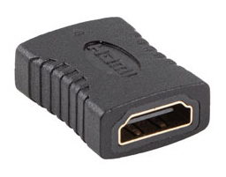AD-HDMI-01 cambiador de género para cable HDMI 2.0 Negro