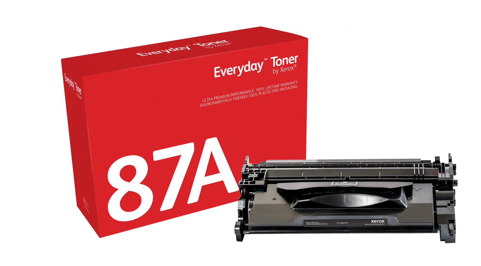 Everyday Toner Everyday Negro di Xerox compatibile con HP 87A (CF287A), Capacidad estándar