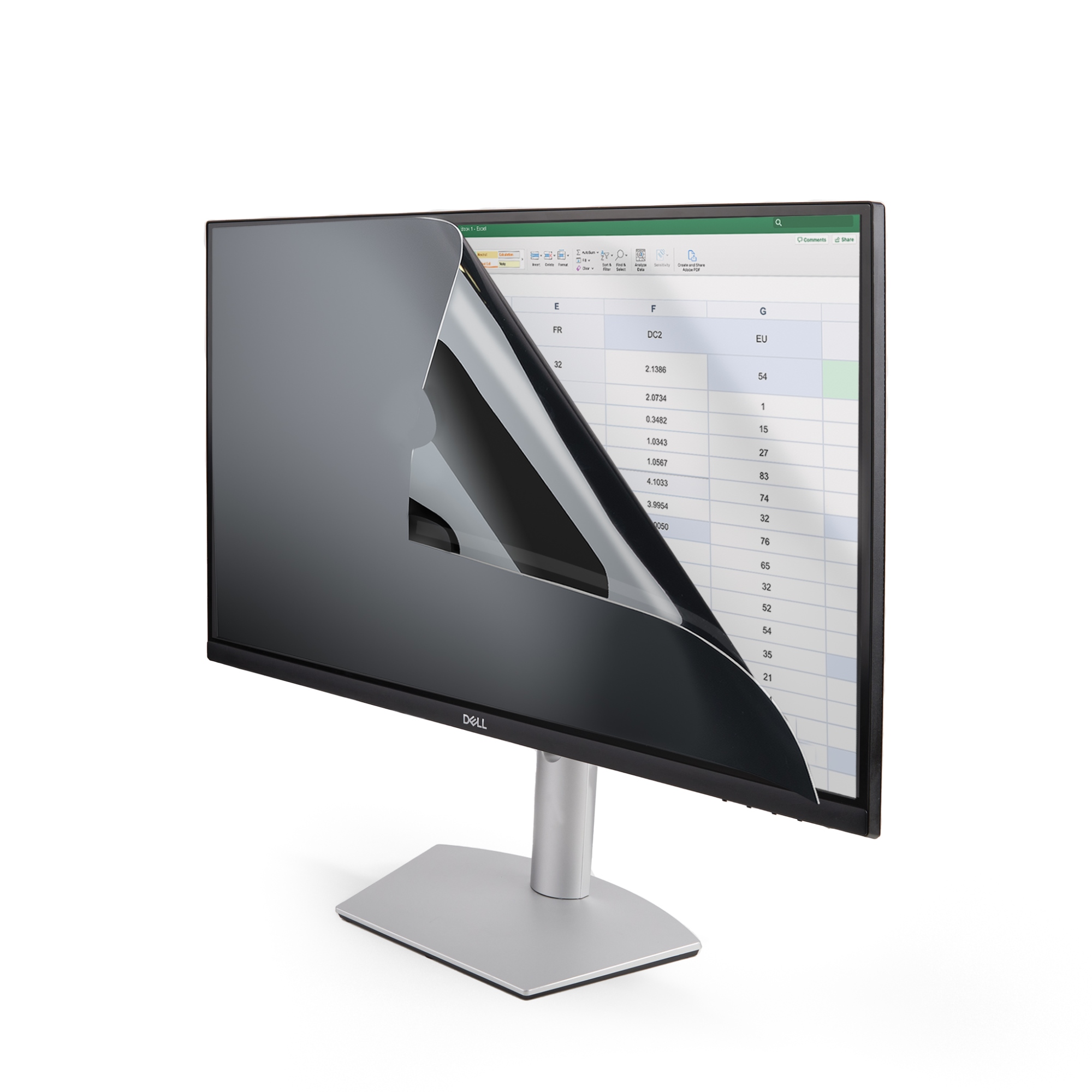 Filtro de Privacidad de Ordenador para Monitor de 24 Pulgadas - Protector de Seguridad para Pantalla - para Reducir la Luz Azul - Pantalla Ancha de 16:9 - Mate/Brillante - +/-30 grados