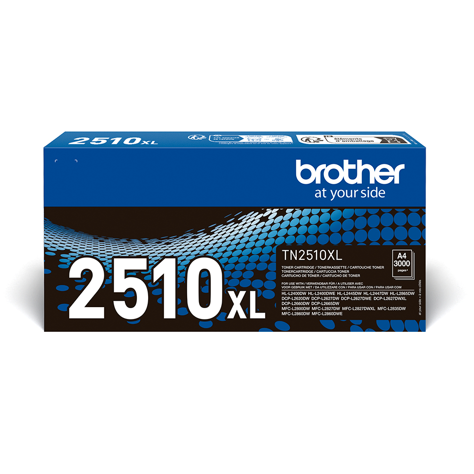 TN-2510XL cartucho de tóner 1 pieza(s) Original Negro