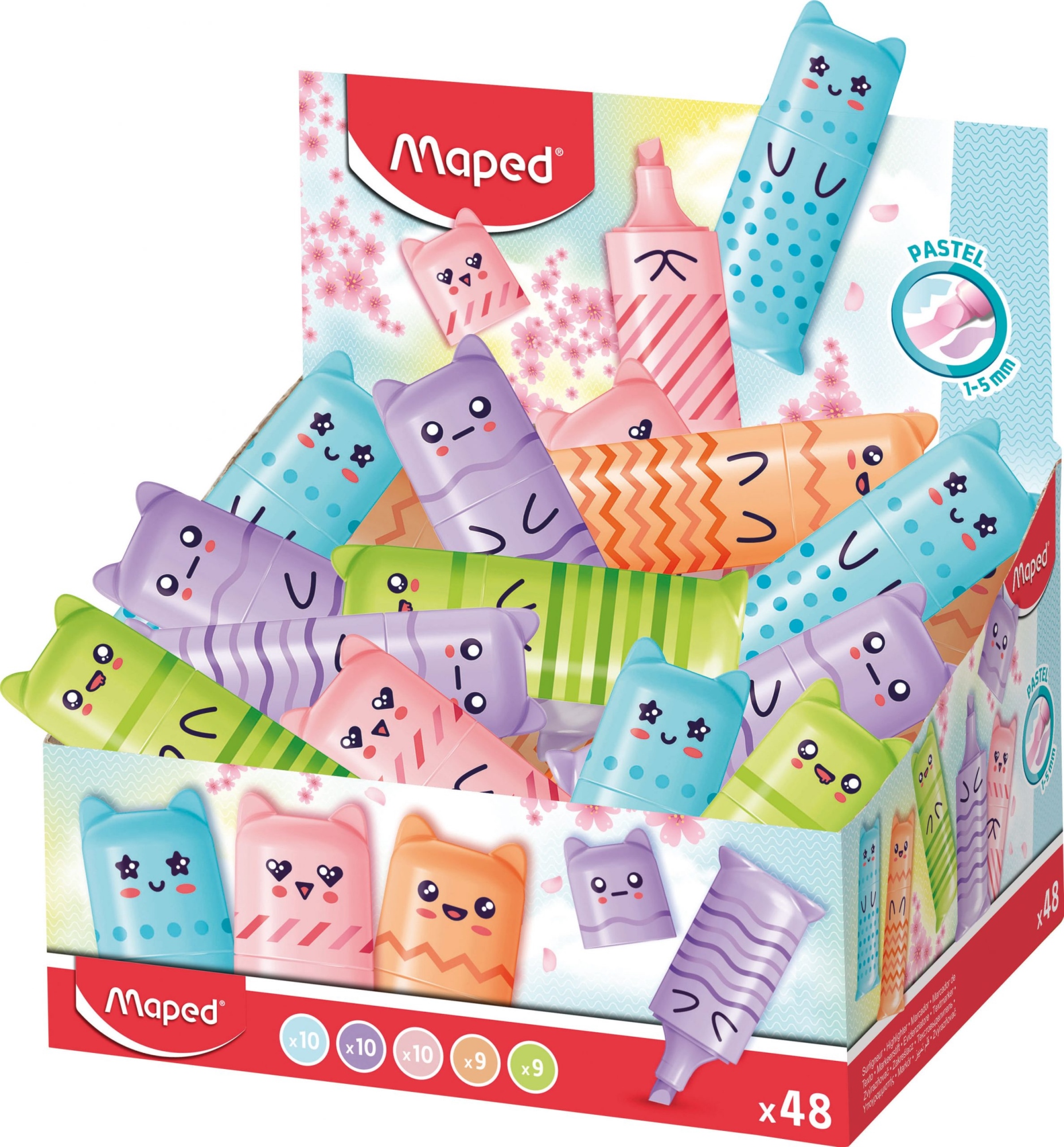 Creativ 743605 marcador 48 pieza(s) Multicolor