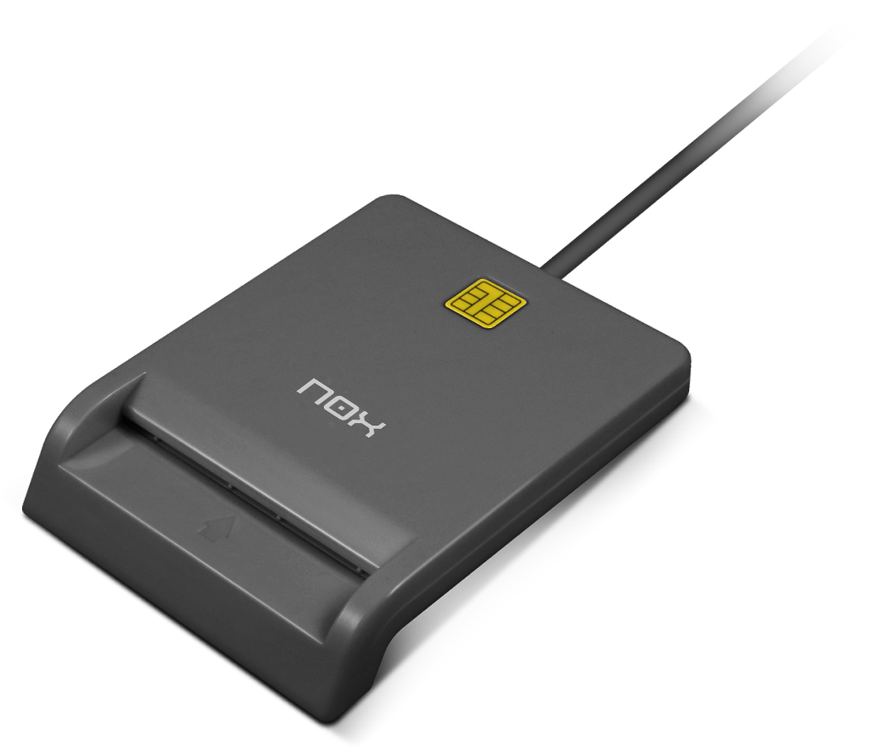 Lite Card ID lector de tarjeta inteligente Interior USB USB 2.0 Negro