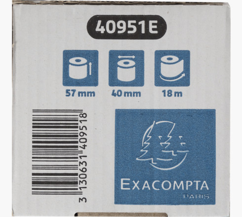 40951E papel térmico 18 m