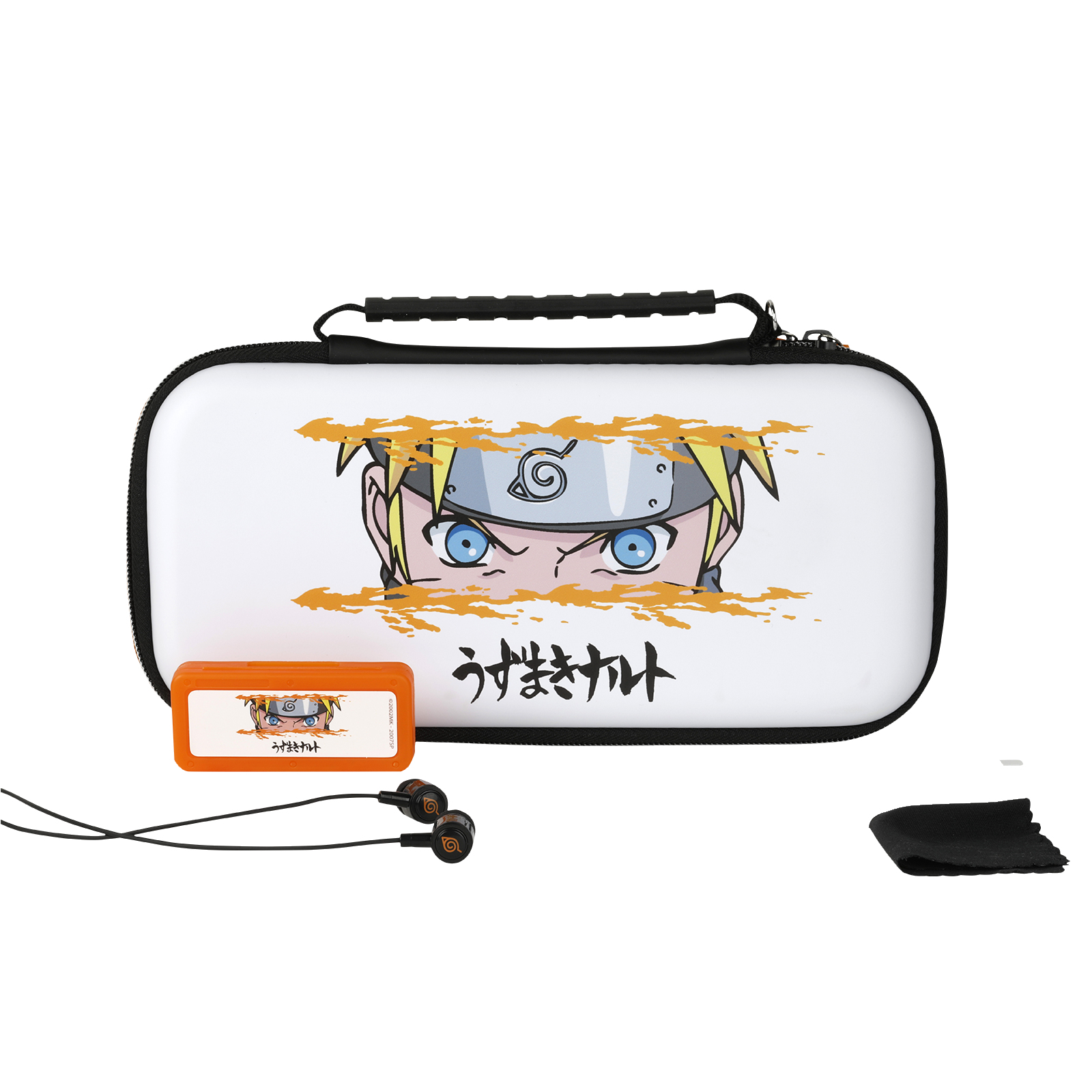 Naruto Funda protectora rígida Nintendo EVA (Etileno Acetato de Vinilo) Blanco