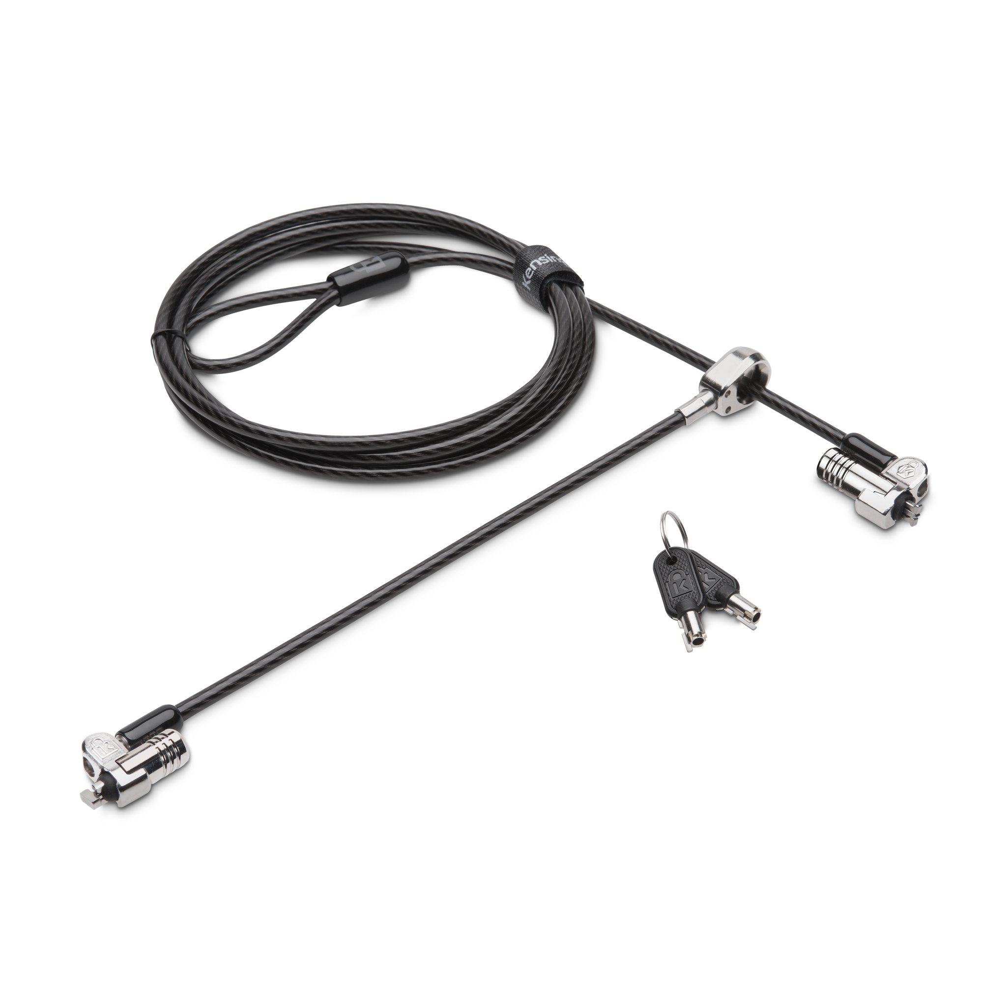 Candado para portátil con llave de cabezal doble NanoSaver