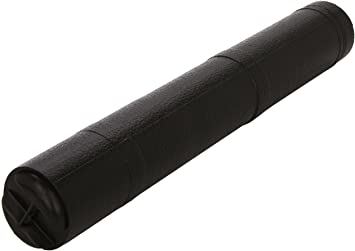 755-02 tubo para documentos 6,5 cm Negro