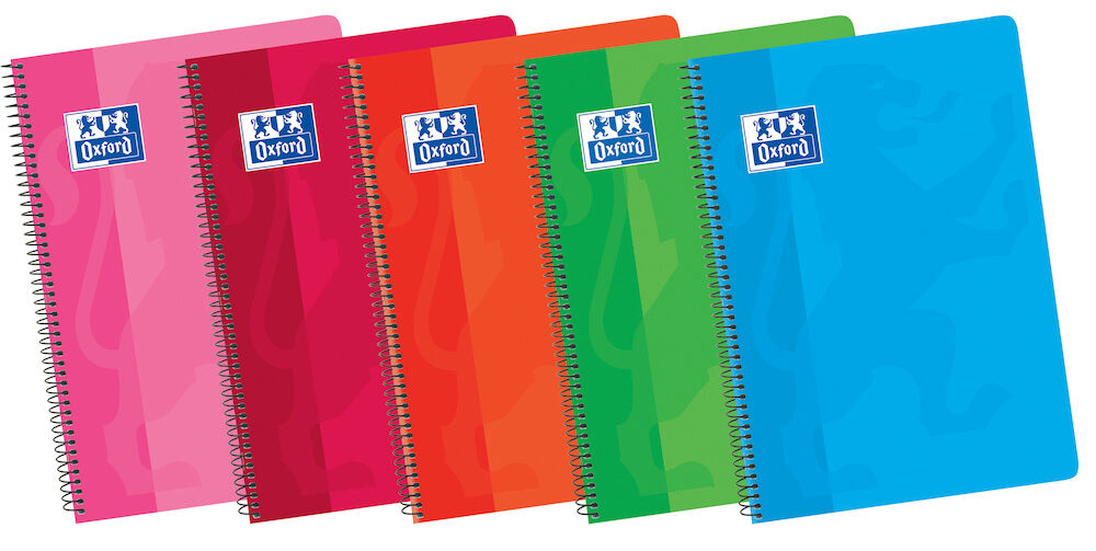 100430166 cuaderno y block 80 hojas Colores surtidos