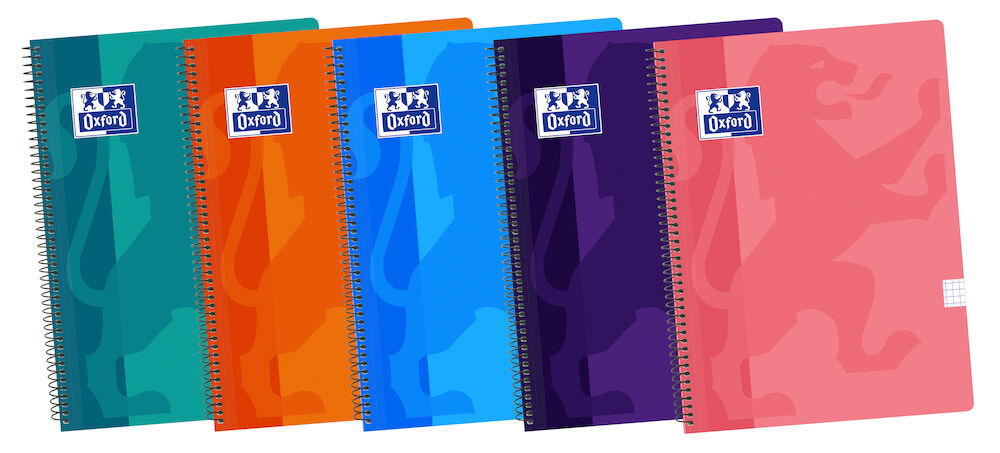 400088603 cuaderno y block 80 hojas Colores surtidos
