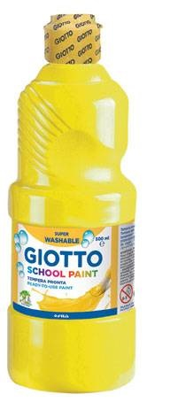 School Paint pintura a base de agua Amarillo 500 ml Botella 1 pieza(s)