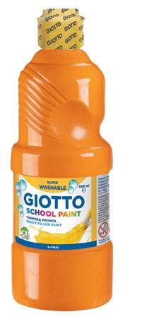 School Paint pintura a base de agua Naranja 500 ml Botella 1 pieza(s)