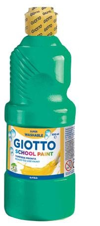 School Paint pintura a base de agua Verde 500 ml Botella 1 pieza(s)